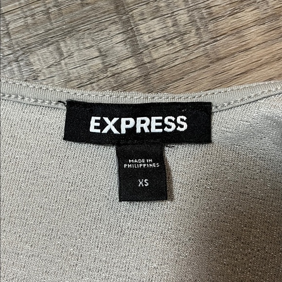 Sparkling Silver Women’s Thong Bodysuit - Picture 2 of 6